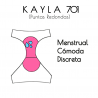 Kayla culotte menstrual  PREMIUM XS-L (Línea Arco iris)
