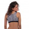 Top deportivo reversible bicolor 85-130