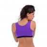 Top deportivo reversible bicolor 85-130