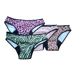 Kayla culotte menstrual  PREMIUM XS-L (Línea Arco iris)